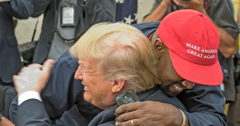 Trump Hosts Kanye West, White Nationalist Nick Fuentes For Dinner