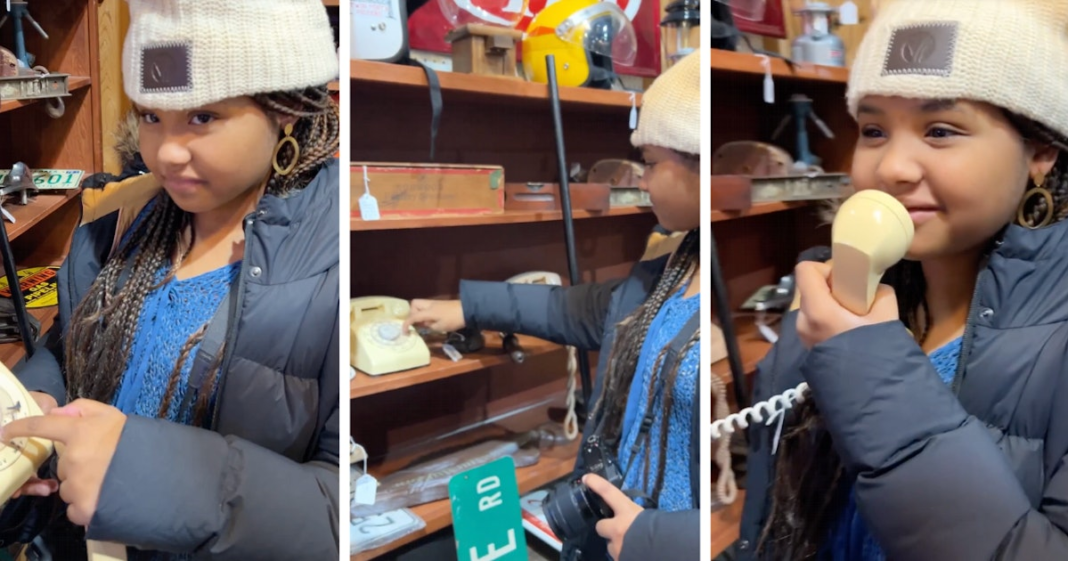 Watch Christina Milian's Preteen Daughter Try To Dial A Rotary Phone
