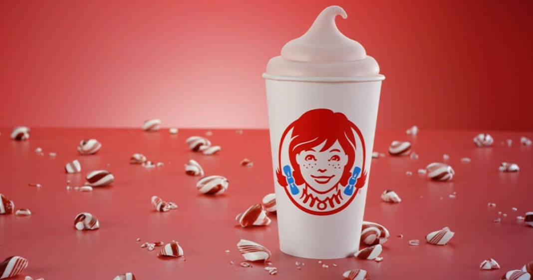 Wendy's Is Releasing A Peppermint Frosty For The Holidays