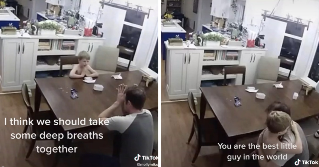 Young Boy Helps His Dad Self-Regulate In Viral TikTok Video