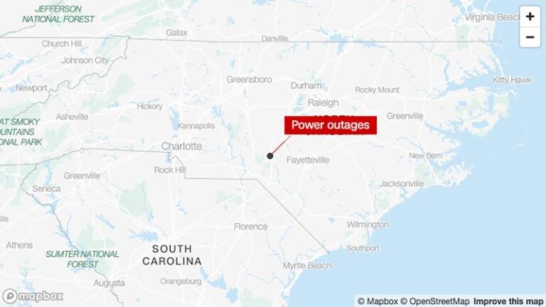 A mass power outage in North Carolina is being investigated as a ‘criminal occurrence,’ authorities say