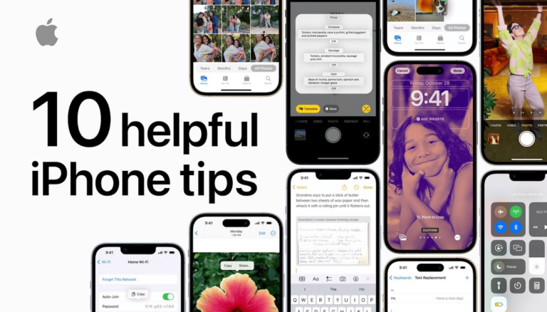 Apple uploads ‘10 Helpful iPhone Tips’ On its support channel