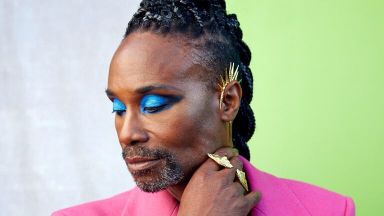 Billy Porter Wore Cornrows and Feather Earrings to Get His Star on the Walk of Fame – See Photo