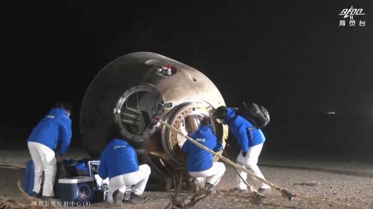 China’s Shenzhou 14 astronauts land on Earth after 6 months in space