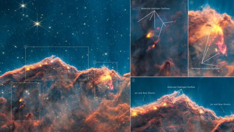 Image from NASA’s Webb telescope reveals early stellar formation in ‘rare’ find