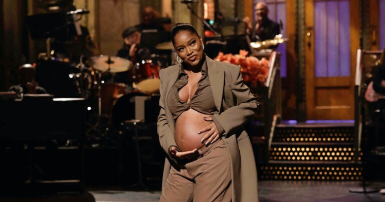 Keke Palmer Revealed She’s Pregnant On ‘Saturday Night Live’