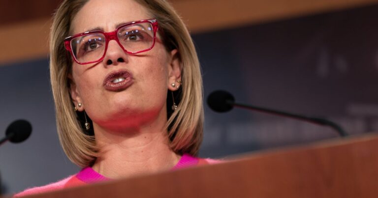 Kyrsten Sinema’s Party Switch Is All About Her Political Survival