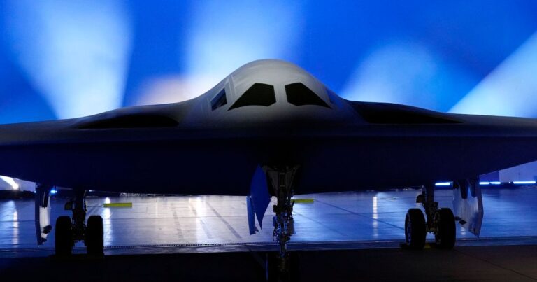 Pentagon Unveils New Stealth Bomber To Counter China, Russia Threats