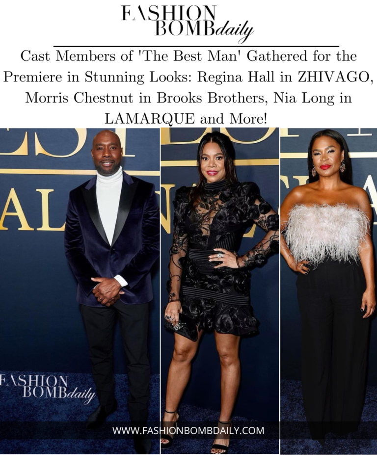 Regina Hall in ZHIVAGO, Morris Chestnut in Brooks Brothers, Nia Long in LAMARQUE and More!