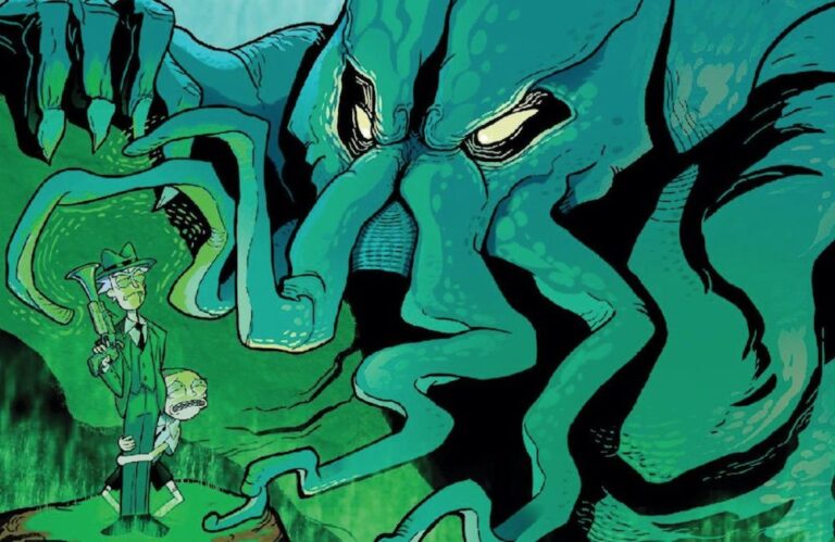 Rick and Morty plunge into pit of Lovecraftian horror in new comic