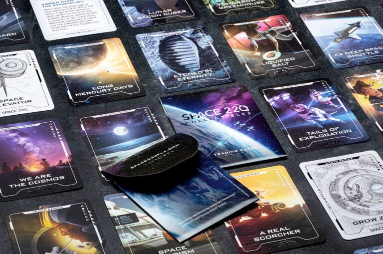 Space 220 at Disney’s Epcot serves up more space fact trading cards