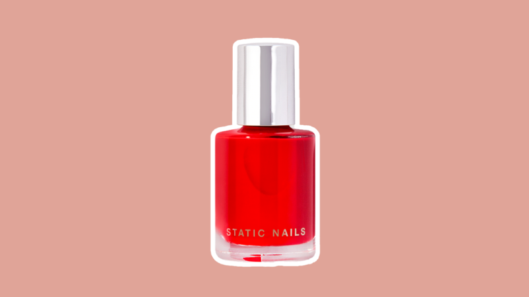 Static Nails Liquid Glass Lacquer in Triple Cherry – Review