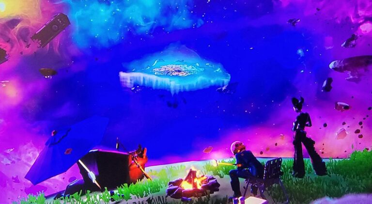 The Fornite Chapter 3 finale event just launched players to space