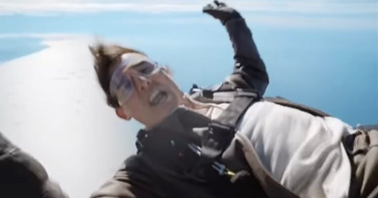 Tom Cruise Thanks ‘Top Gun: Maverick’ Fans While Skydiving For ‘Mission: Impossible’