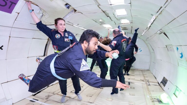 Zero-G flight for disability ambassadors shows space is for all