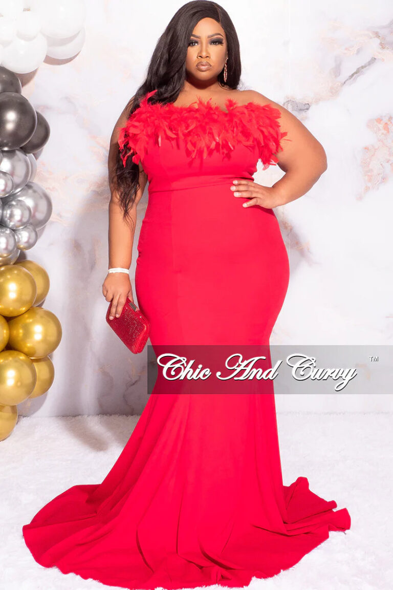 15 Fly Plus Size Red Dress Options for that Valentine’s Day Date!