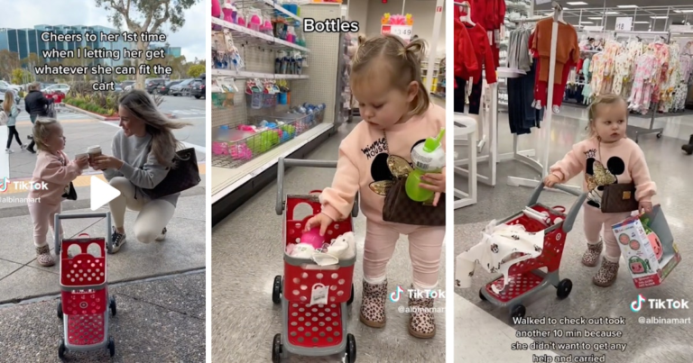 A Mom Took Her Adorable Toddler On A Dream Target Shopping Spree