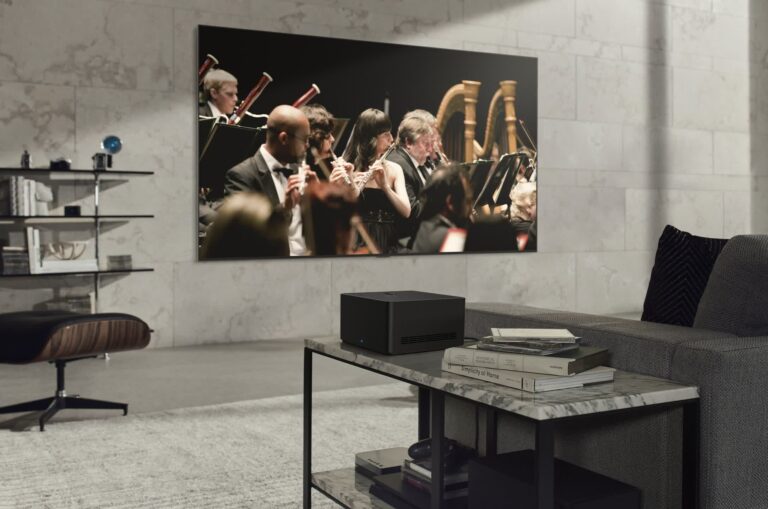 Next-gen TV: LG’s 97-inch Signature OLED receives all audio and video signals wirelessly