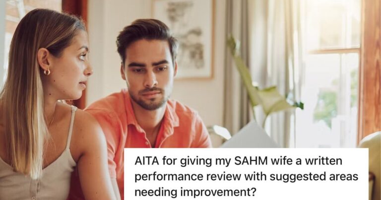 A Husband Wrote His Stay-At-Home Wife A Performance Review And It Didn’t Go Well