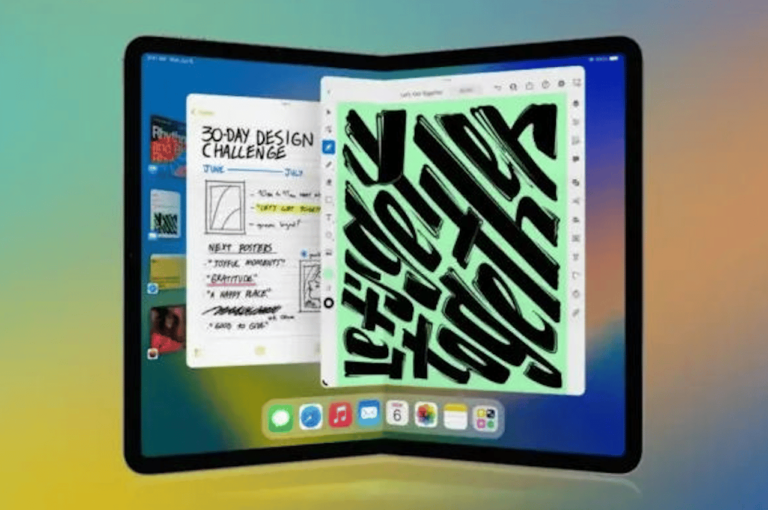 Apple may be working on a foldable, all-screen notebook