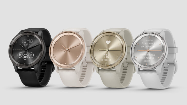 Garmin Vivomove Trend hybrid smartwatch is on trend