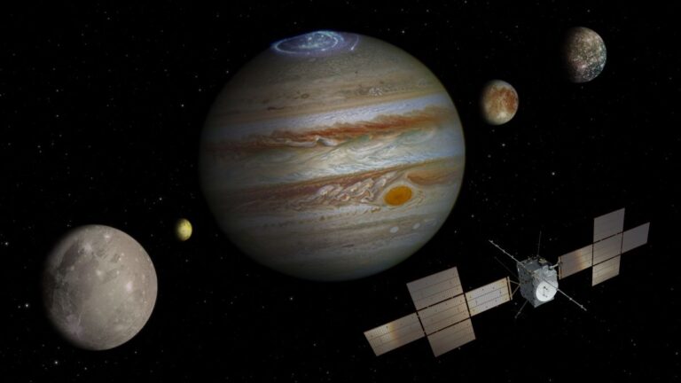 How the fate of Europe’s JUICE Jupiter mission depends on the risk of biological contamination