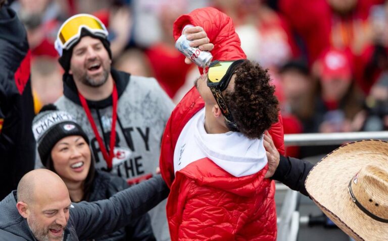 Kansas City loves Mahomes and the Chiefs. Our kids didn’t need to see them swill beer