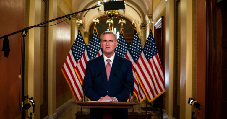 Kevin McCarthy Says U.S. Will Not Default In Debt Ceiling Fight