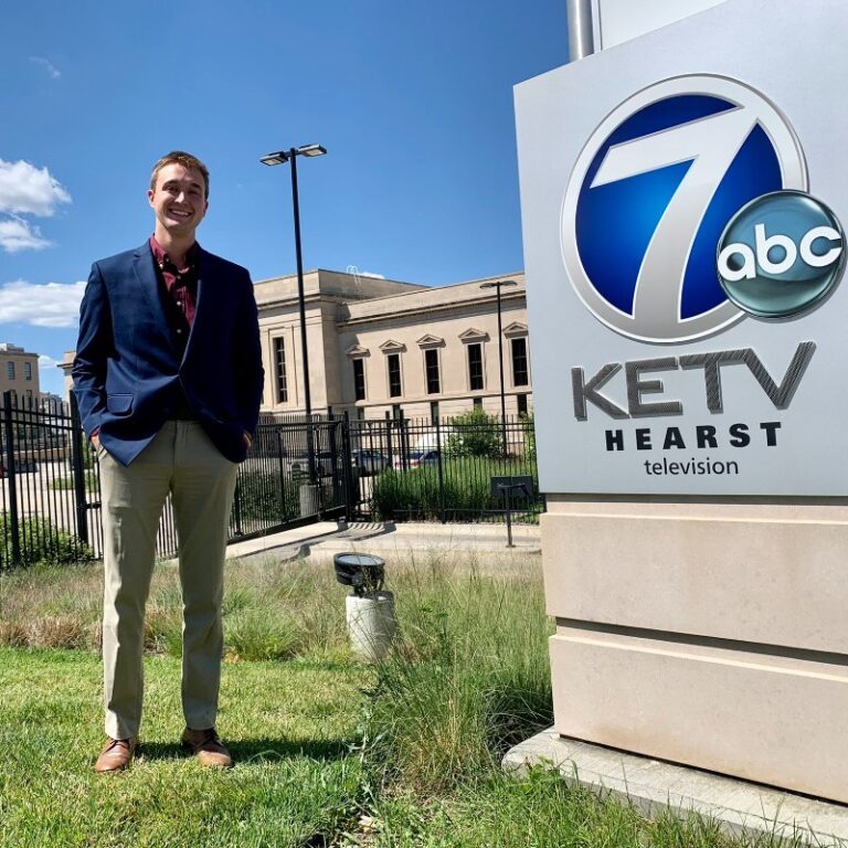 Larsen joining the KETV-TV weekend team as a morning reporter