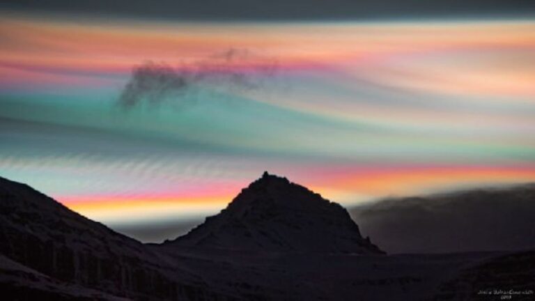 Ultra-rare ‘rainbow clouds’ light up the Arctic Circle like auroras in stunning new photos