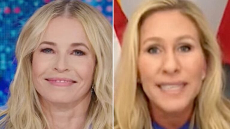 ‘Daily Show’ Guest Host Chelsea Handler Fact-Checks ‘Moron’ Marjorie Taylor Greene