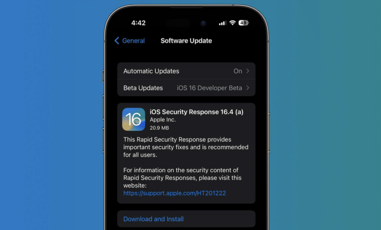 Beta testers receive macOS 13.3 and iOS 16.4 Rapid Security response update