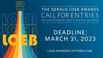 Loeb Awards now accepting entries