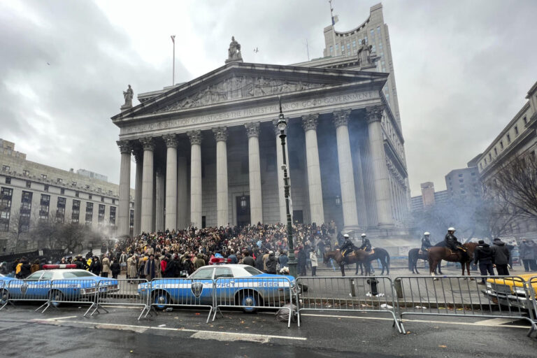 Protests erupt in NYC — not for Trump but for ‘The Joker’