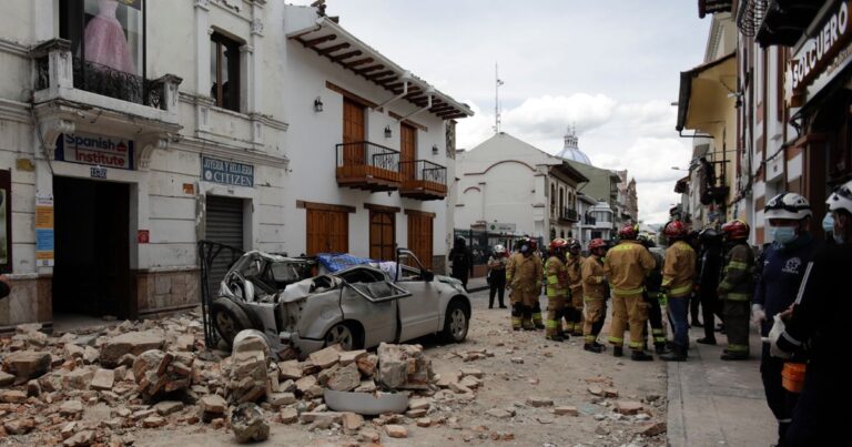 Strong Earthquake In Ecuador Kills At Least 4