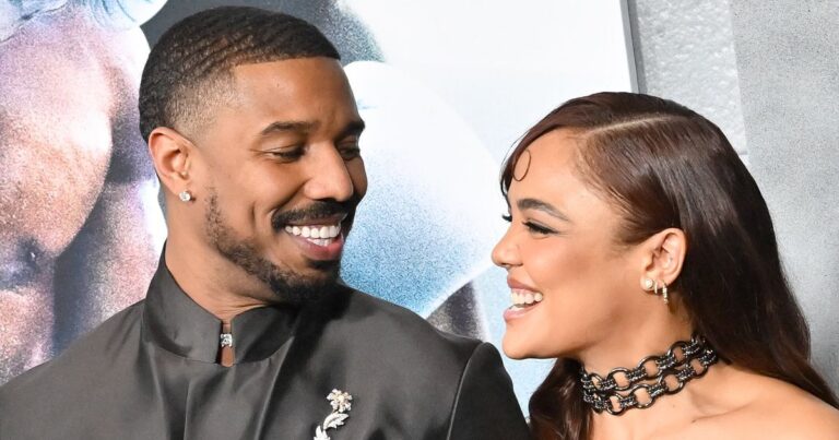 Tessa Thompson Reacts To ‘Creed’ Co-Star Michael B. Jordan’s NSFW Underwear Ad