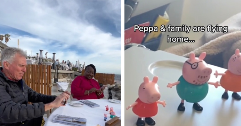 The Cutest Grandpa Ever Took Peppa Pig’s Family On Vacation With Him