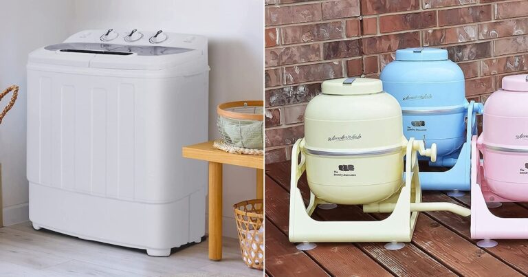 Yes, Portable Washing Machines Are A Thing, And They’re Freaking Adorable