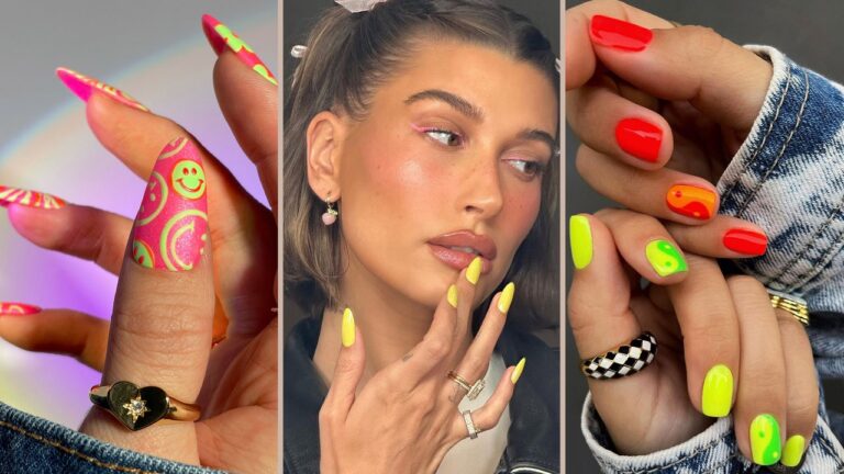 24 Neon Nail Ideas That Are Vibrant and Fun — See Photos