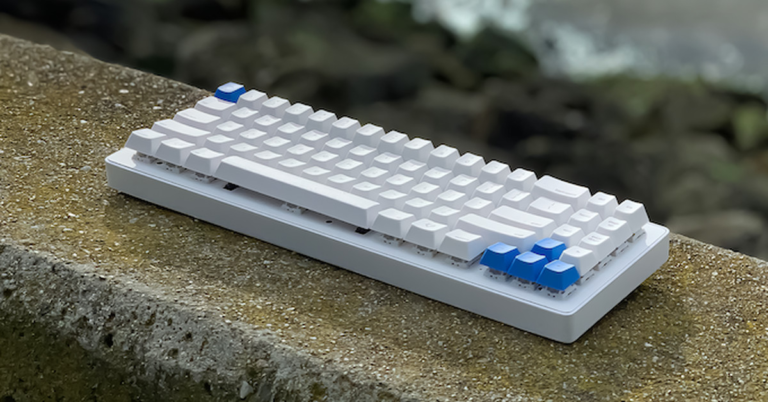 A classic keyboard returns as the hot-swappable, wireless WhiteFox Eclipse