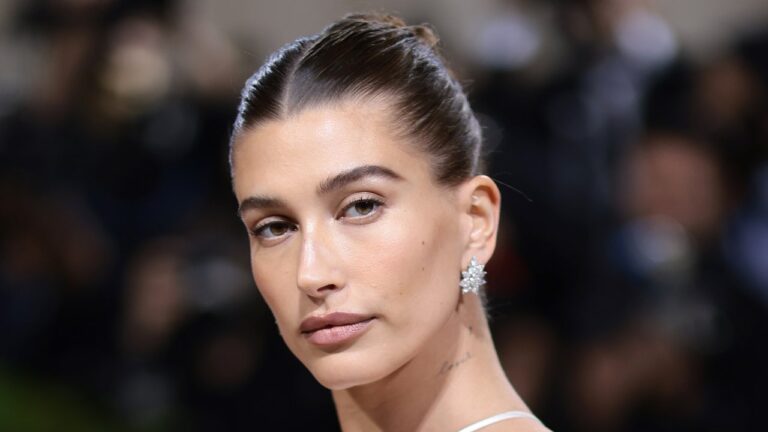 Did Hailey Bieber Google “How to Make Hazel Eyes Pop” Then Do This Makeup Look?— See Photos