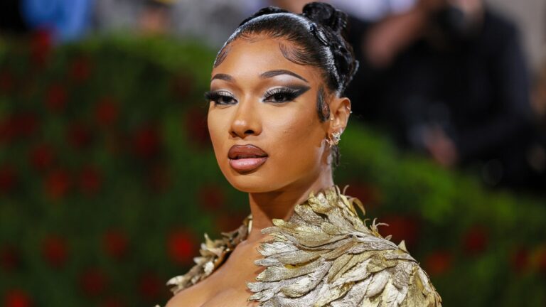 How Have We Not Discussed Megan Thee Stallion’s Curly Bangs Yet? — See the Photos