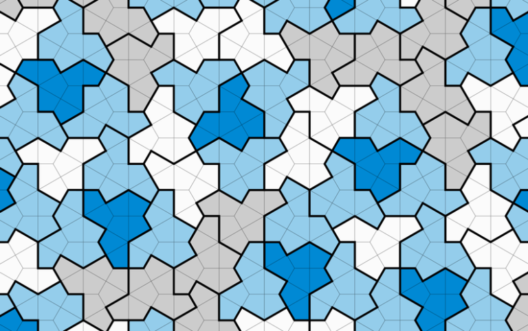 Newfound Mathematical ‘Einstein’ Shape Creates a Never-Repeating Pattern