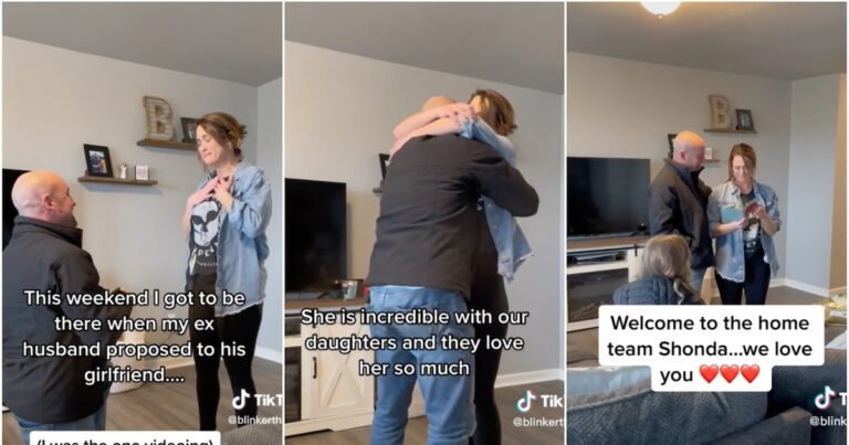TikTok Mom’s Video Of Ex-Husband Proposing To New Girlfriend Goes Viral
