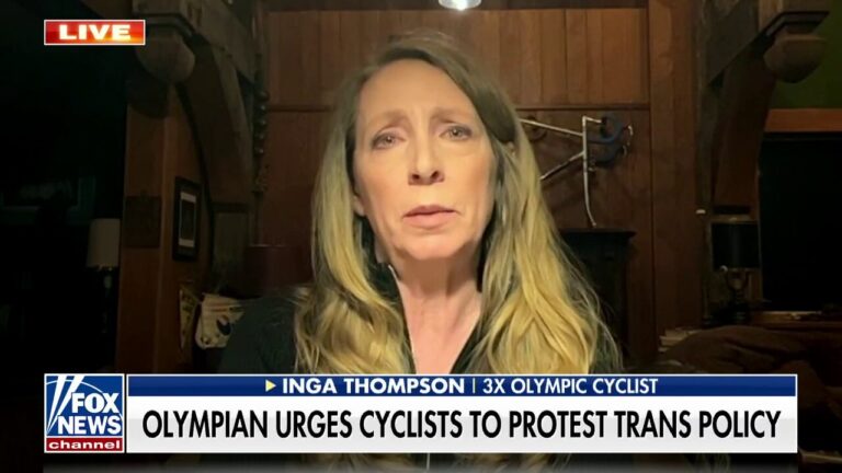 3-time Olympian urges cyclists to ‘take a knee’ to protest trans policy: ‘Save women’s sports’