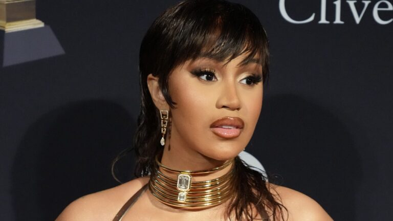 Cardi B’s New Hair Looks Just Like a Bouquet of Roses, Hot-Red Color and All — See Photos