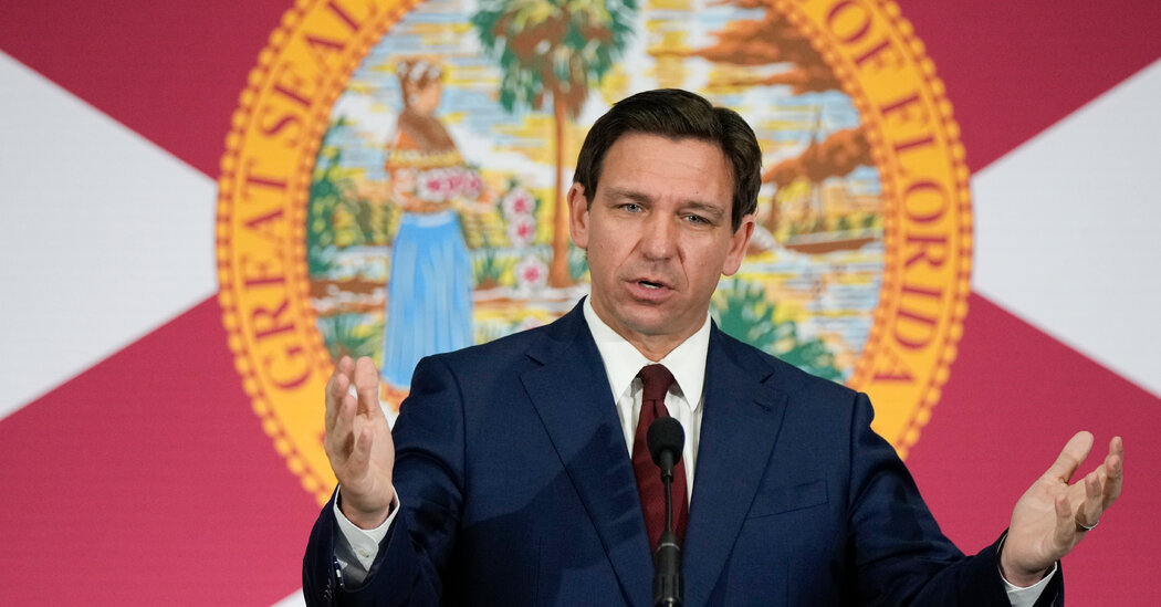 DeSantis Steps Up Attacks on Trump, Hitting Him on Crime and Covid