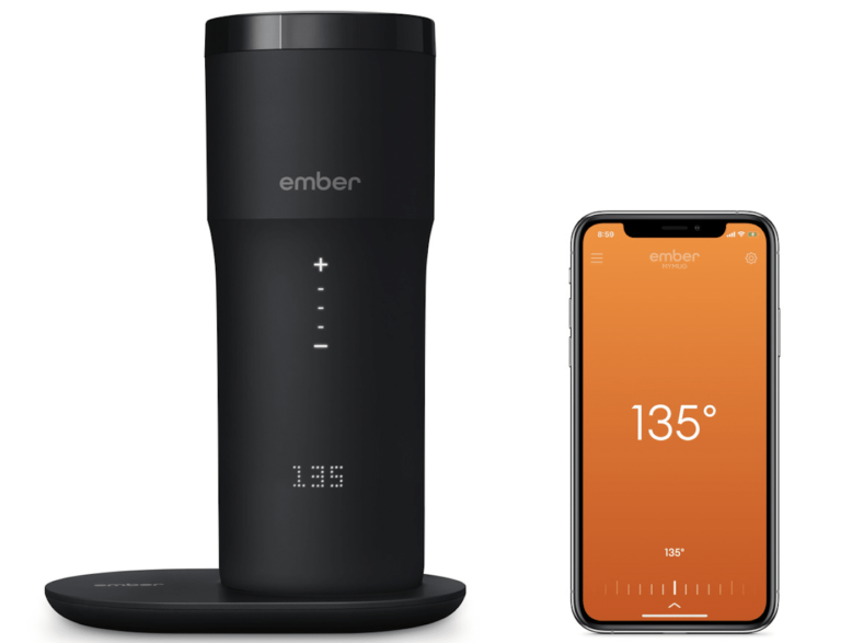 Ember’s find my-compatible travel Mug 2+ launches at Apple store