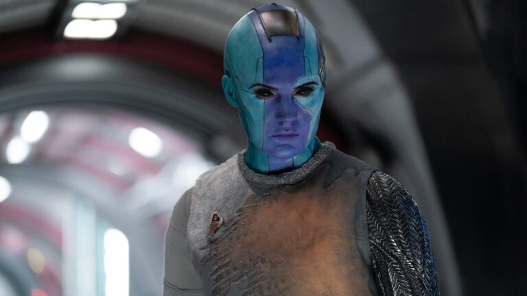 In ‘Guardians of the Galaxy Vol. 3,’ Nebula’s Makeup Tells Rocket’s Unwritten Backstory