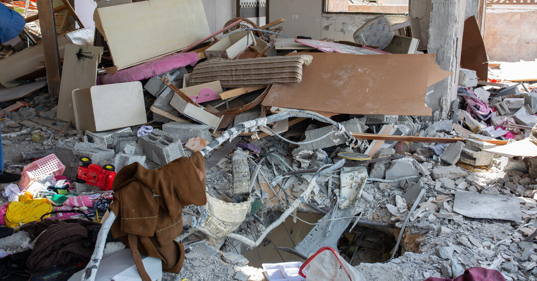 Israel Called Them ‘Precision’ Strikes. But Civilian Homes Were Hit, Too.